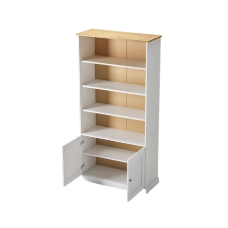 Estanteria 2 Puertas Li­nea Valenciana Blanco