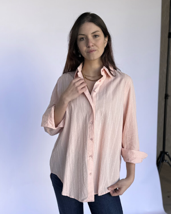 Camisa Sabrina rosa