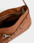 Bandoleras Bandolera Con Arandelas Y Charm - Marron Camel