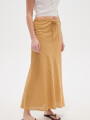 Falda Aglae Beige Oscuro