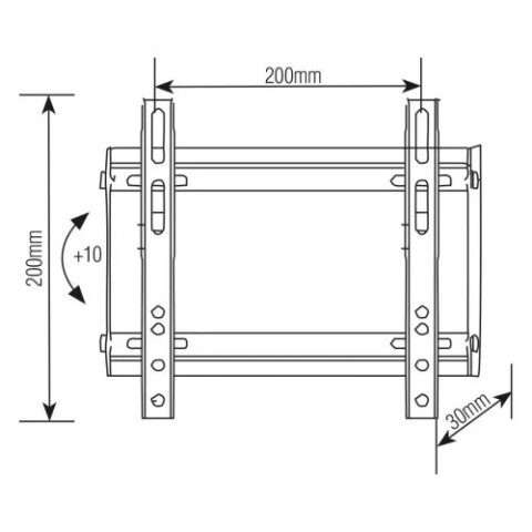 Soporte para TV Brasforma SBRP215 23" a 42" Soporte para TV Brasforma SBRP215 23" a 42"