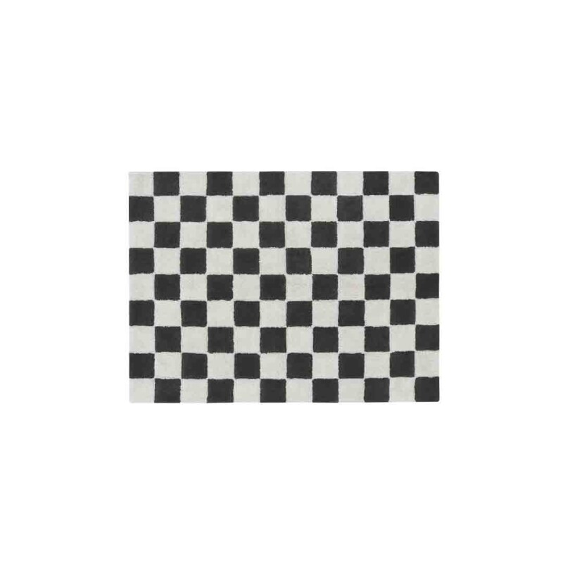 Alfombra lavable -Kitchen Tiles Black
