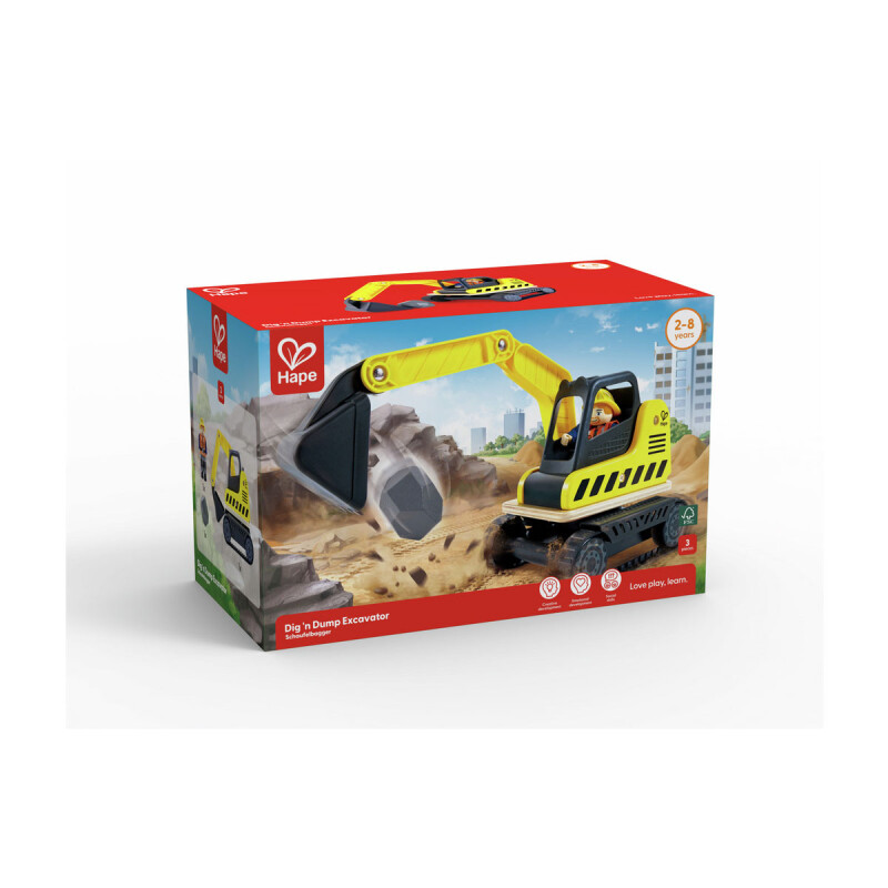 Excavadora Dig'N Dump Hape Excavadora Dig'N Dump Hape