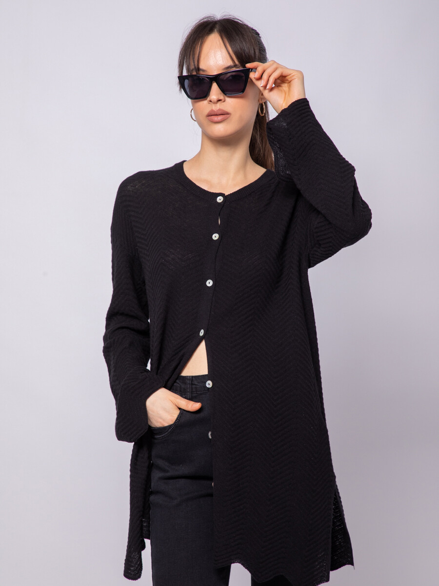 CARDIGAN RIVAS - Negro 