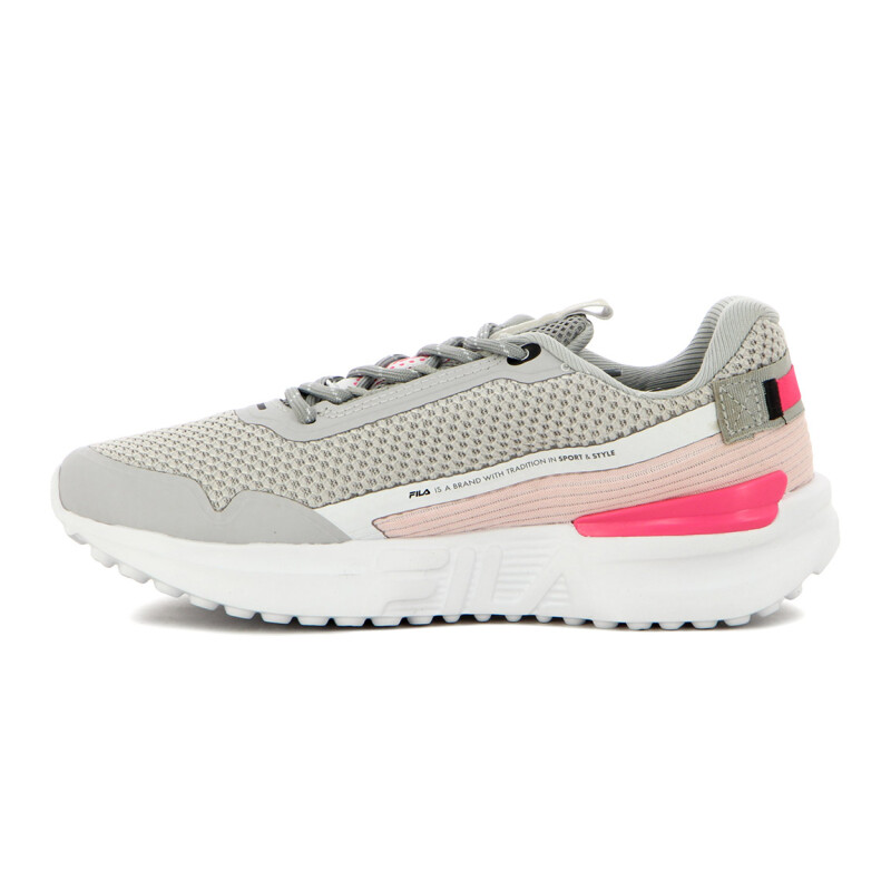 Fila Champion Mujer Split Silver/crystal Pink/fluor Pink Plata-rosa Claro