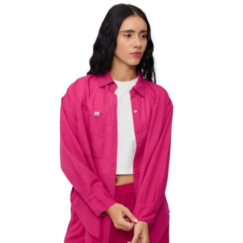 CAMISA VIONA S-XL FUCSIA