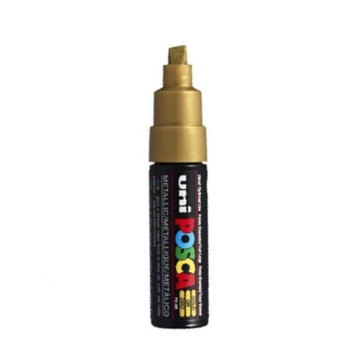 Marcador Uni Posca 8 Mm - Oro Marcador Uni Posca 8 Mm - Oro