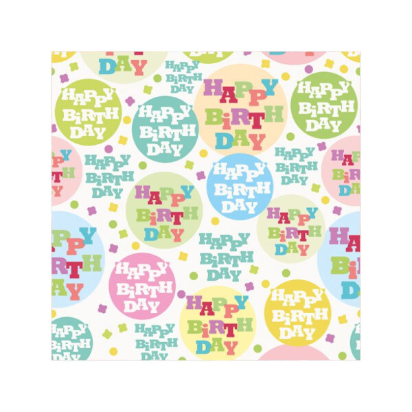 Papel de regalo - infantil Única
