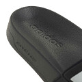 Sandalia Unisex Adidas Adilette Shower Velcro Negro - Blanco