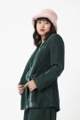 Blazer de fit moderno Verde