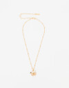Cadena Corta con Dije Con Dijes Collar Con Dije De Pájaro - Dorado