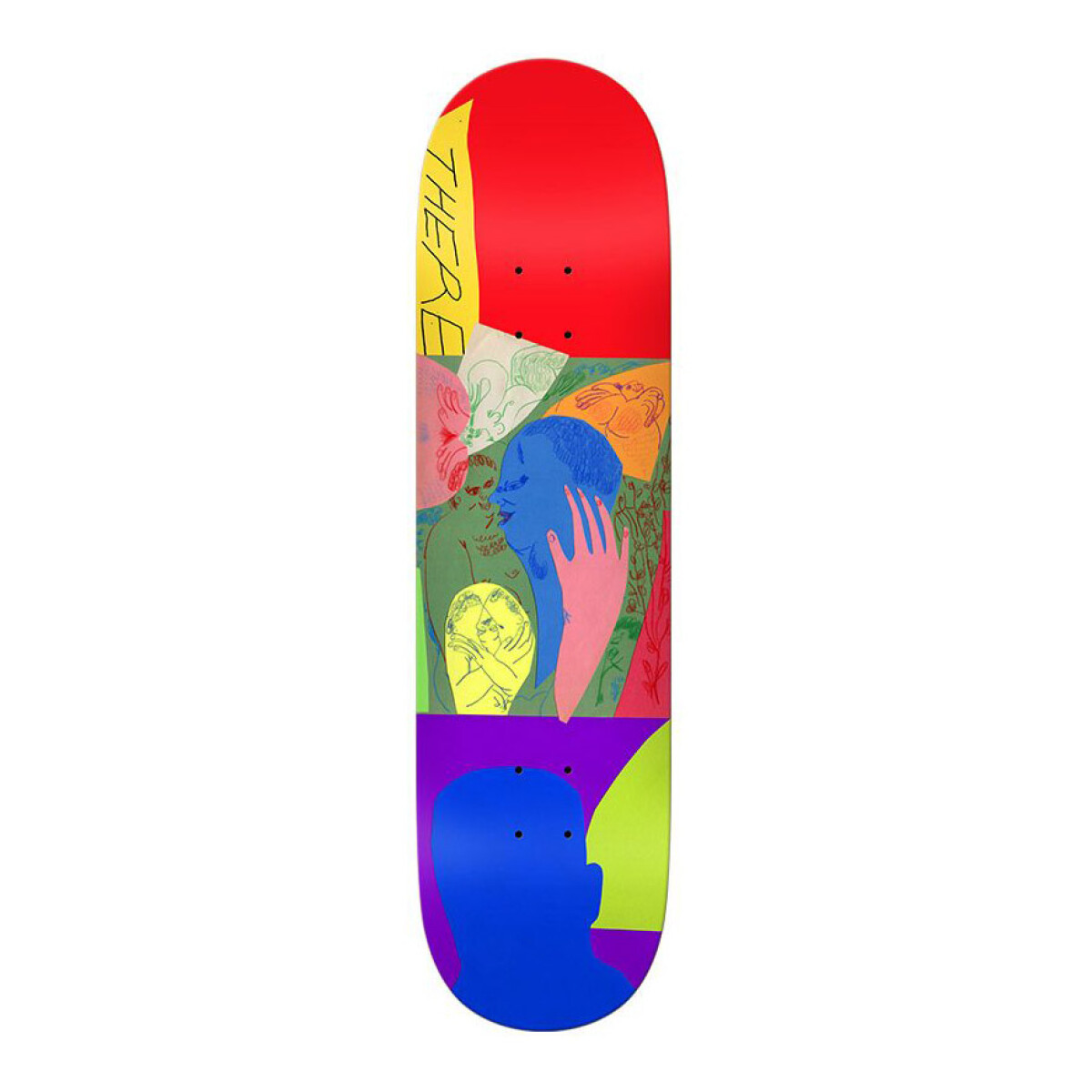 Deck There Tear 8.5" (Sólo Tabla · Lija Incluida) 