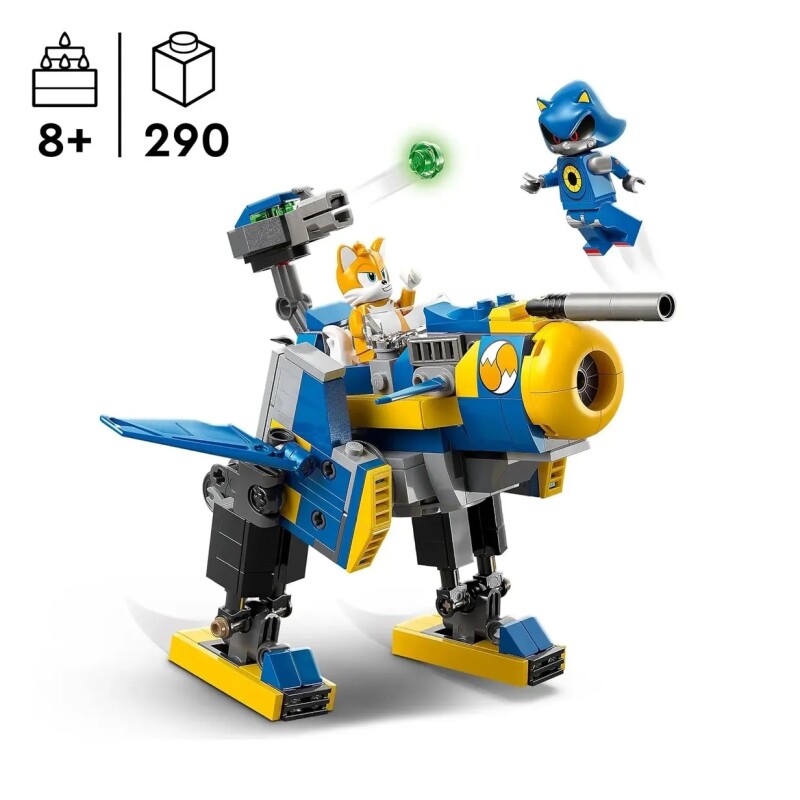 LEGO Sonic the Hedgehog Ciclón vs. Sonic Metálico 8+ LEGO CICLON VS SONIC METALICO 8+