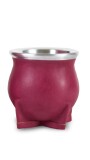 MATE DE CERÁMICA CHICO DELTA FUCSIA URBANO