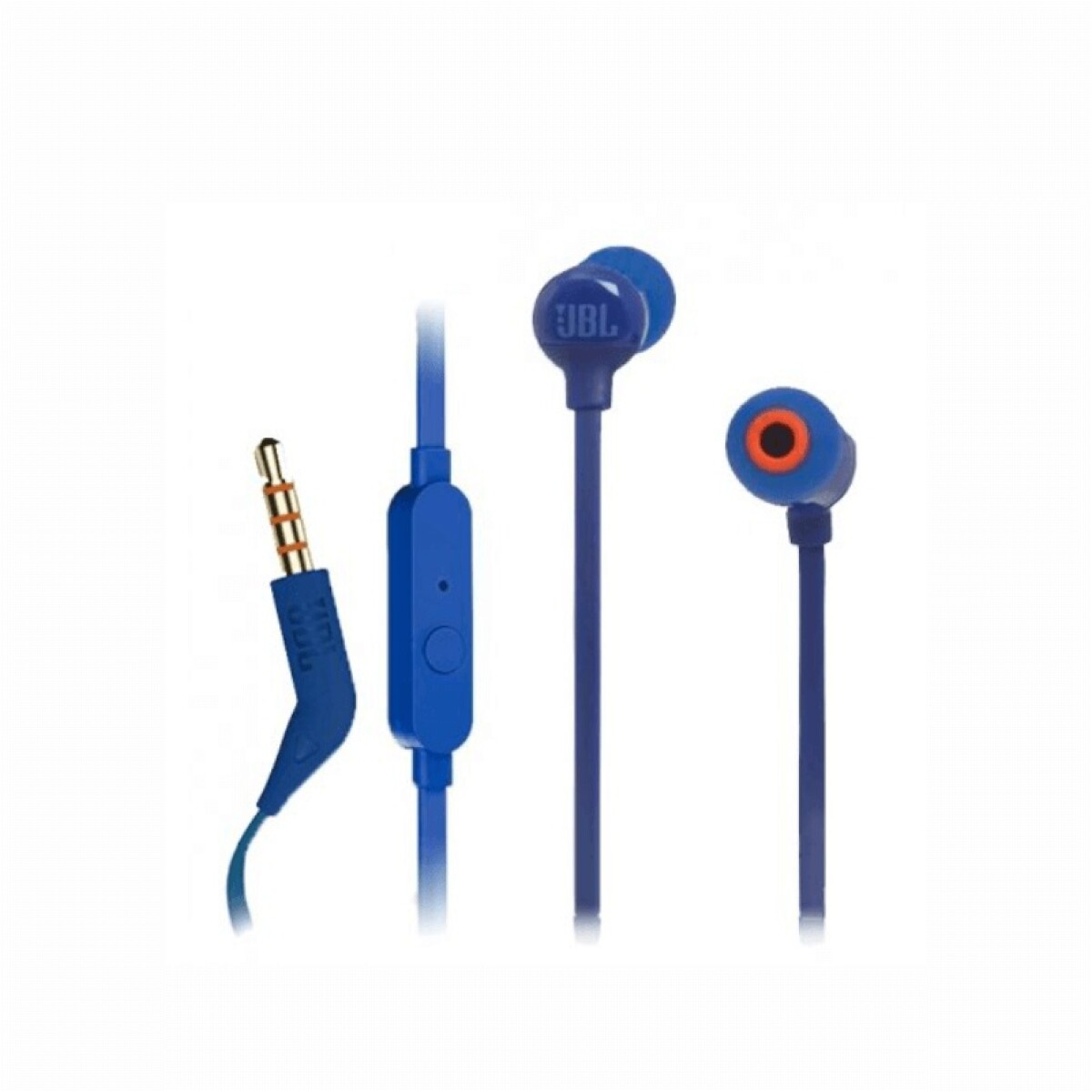 Auriculares JBL TUNE 110 Azul con micrófono 