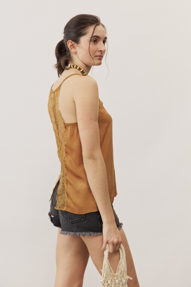 Musculosa Cel MOSTAZA