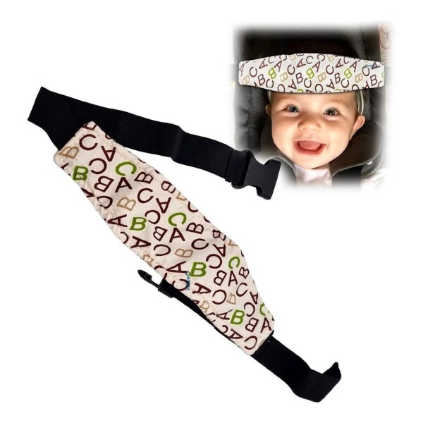 Vincha Sujetador Cabeza Bebé Niño Silla Auto Sillita Variante ABC