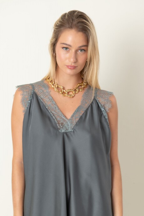 BLUSA AMMOLITA Gris