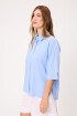 CAMISA CEDENIA POLANCO Celeste