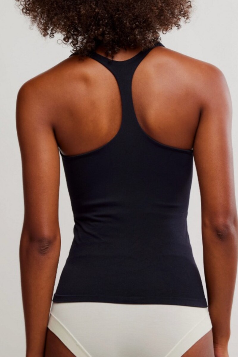 Top Clean Lines Negro