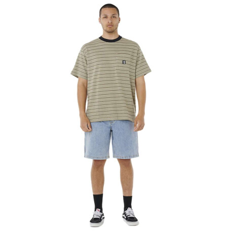 Remera Rip Curl Search Stripe Tee