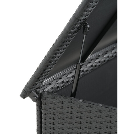 Baúl guardar almohadones YDERUP A133xA64xP55 negro Negro