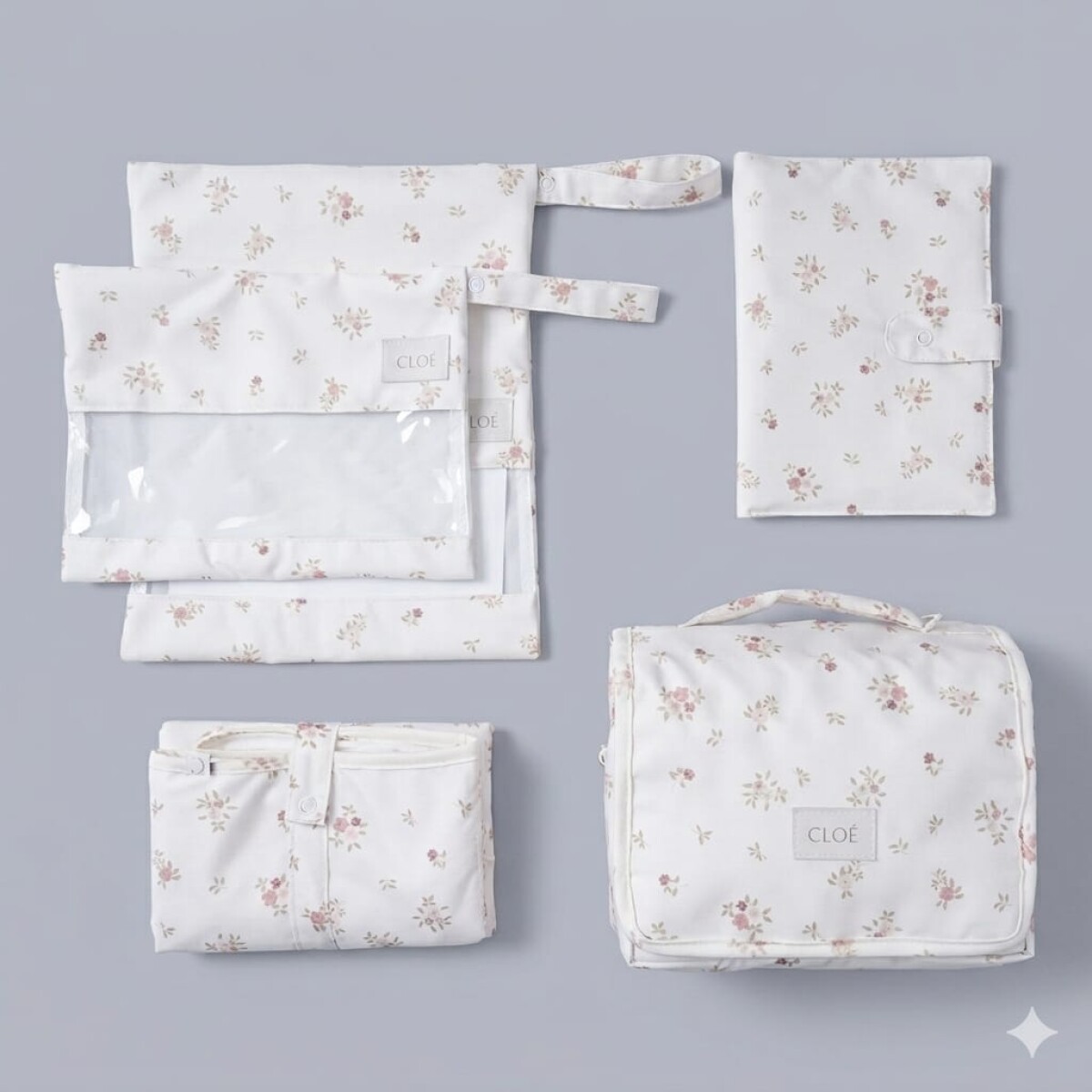 Set Para Paseos - Cottage Rosa 