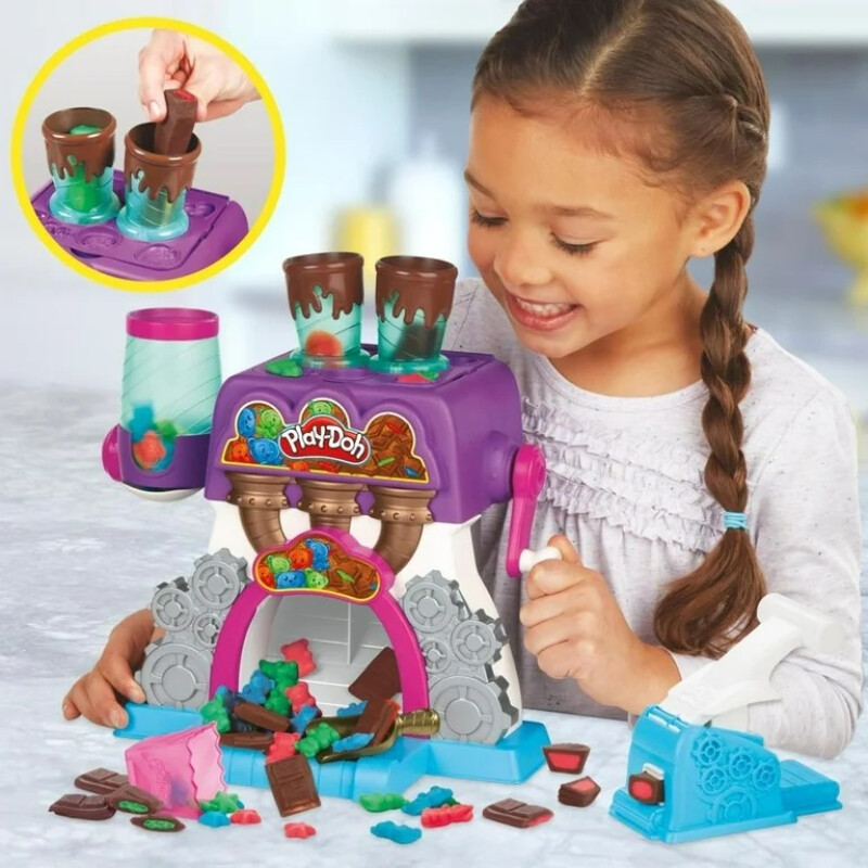 Fábrica de Chocolate, Juego de Masa Play-Doh Fábrica de Chocolate, Juego de Masa Play-Doh