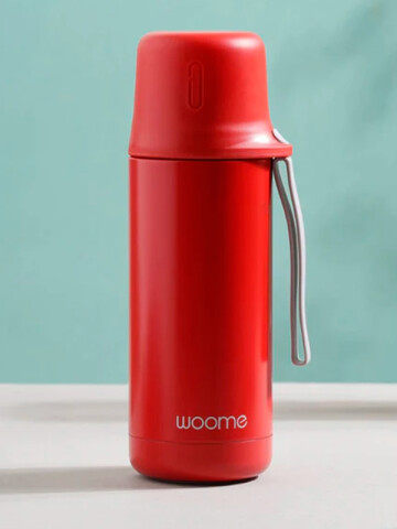 TERMO 500 ML ACERO INOXIDABLE ROJO