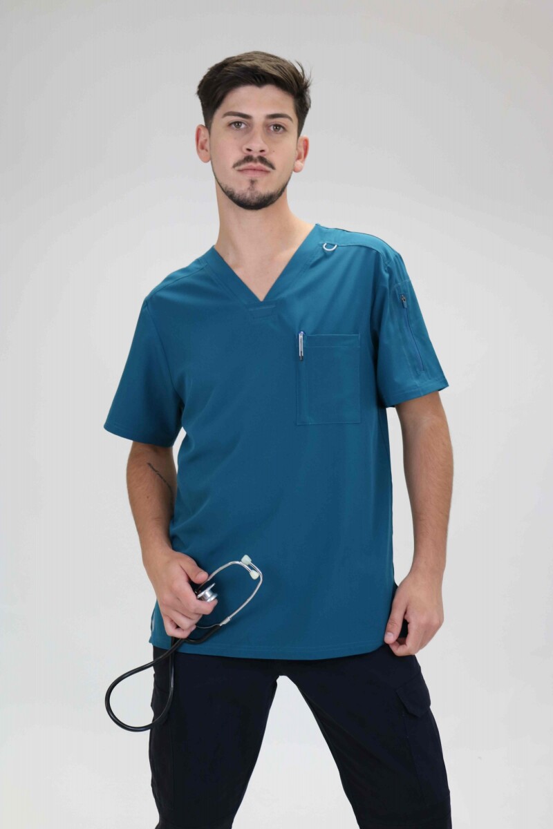 Casaca spandex unisex Argon - Petróleo 