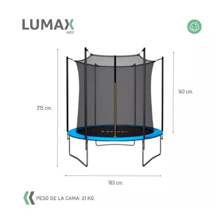Cama Elastica Trampolin 1.83M + Malla Cama Elastica Trampolin 1.83M + Malla