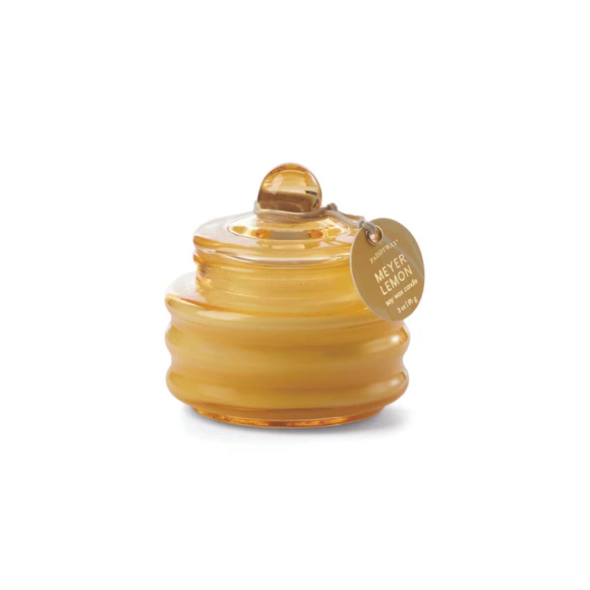 Vela aromática de vidrio - Yellow - Meyer Lemon 