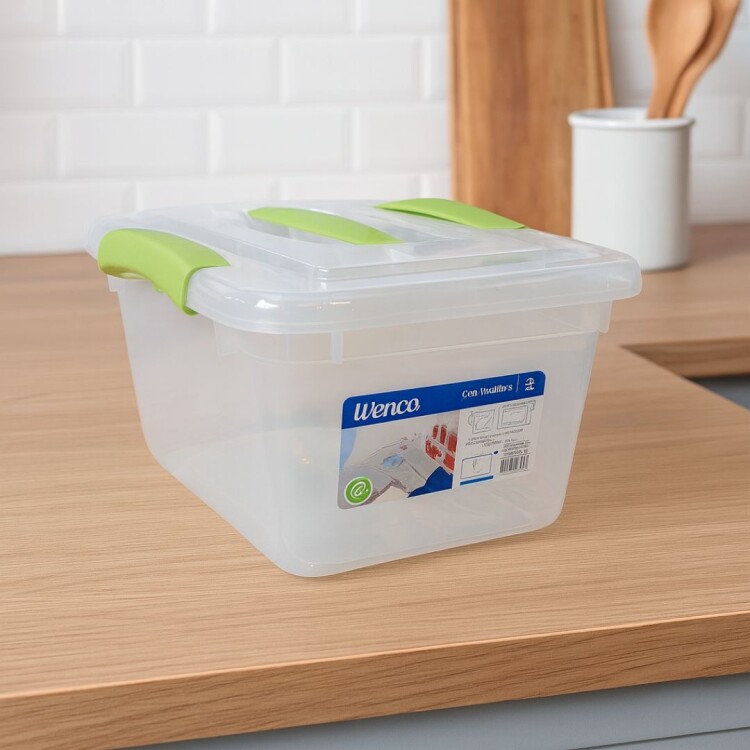 Caja Organizadora Wenco con Manija 6 Litros Caja Organizadora Wenco con Manija 6 Litros