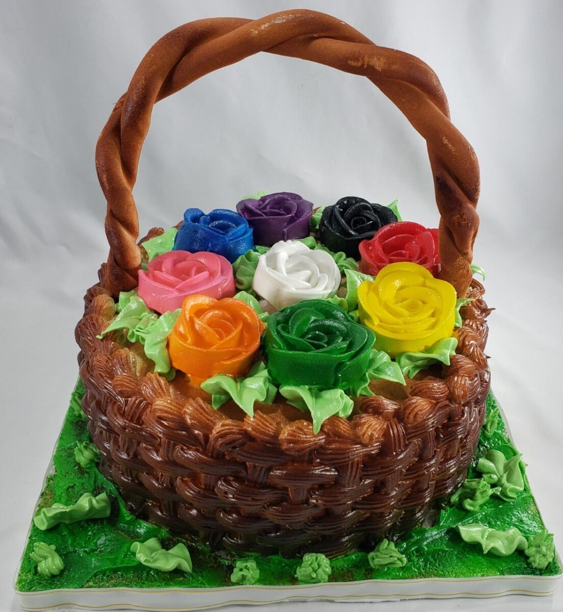 Torta Canasta de Flores 