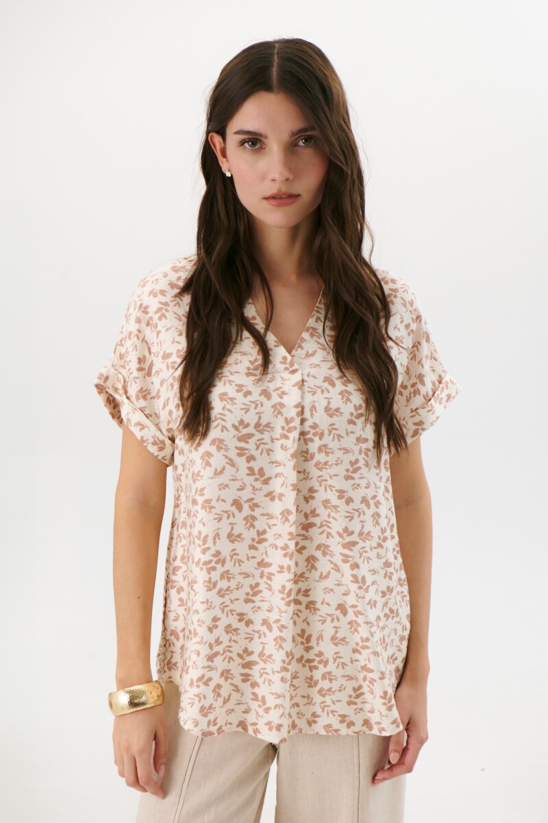 BLUSA BRIGITTE BEIGE