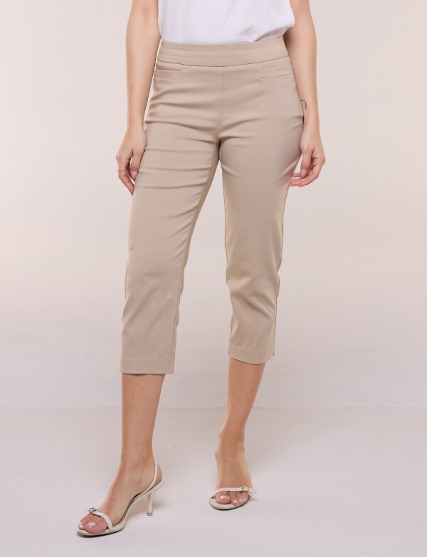 Capri Pull On Colors BEIGE