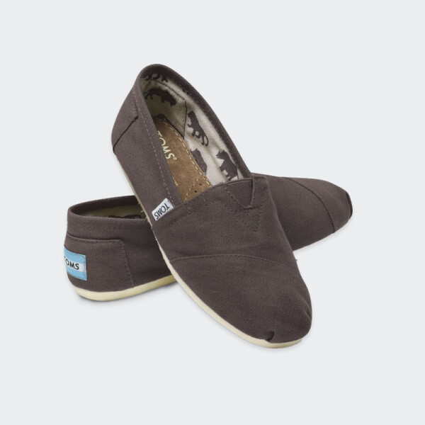 Alpargatas Toms Canvas Gris