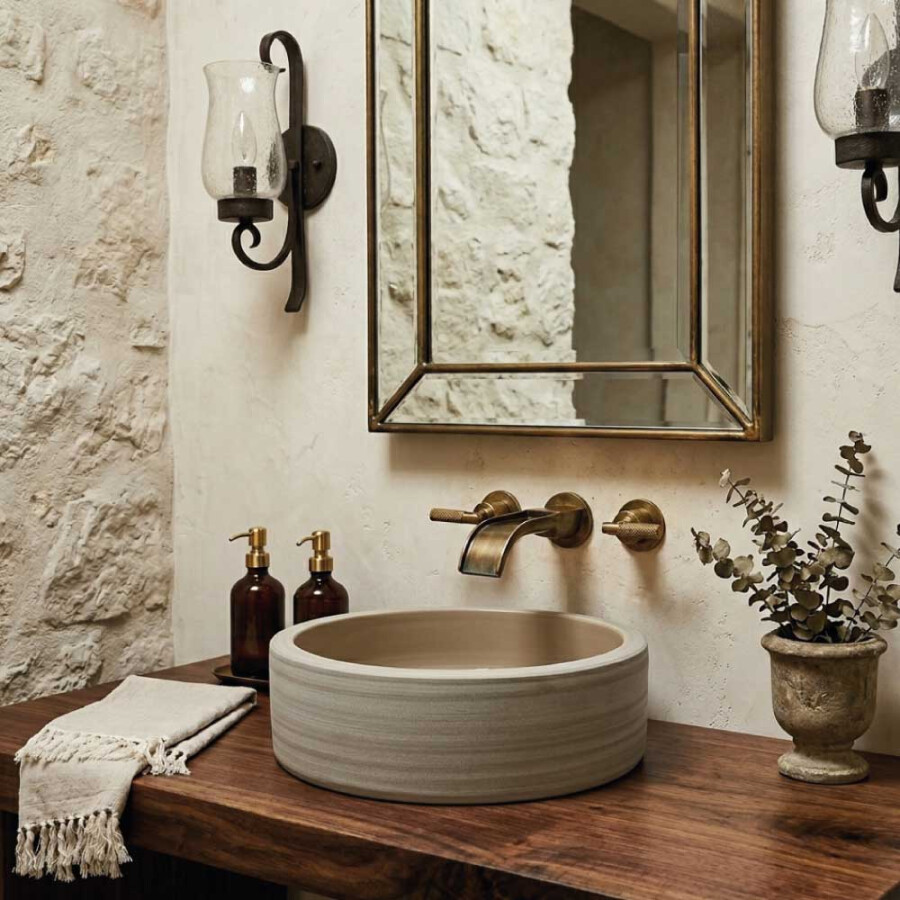 Bacha de Apoyo Cilíndrica Beige Bacha de Apoyo Cilíndrica Beige