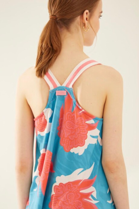 MUSCULOSA BARI TURQUESA