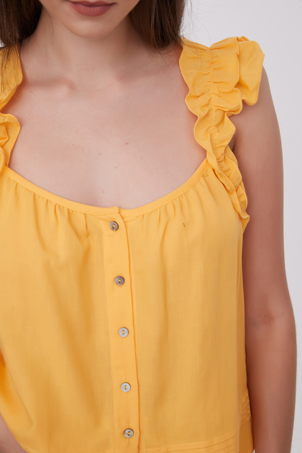 Blusa Bassil Amarillo