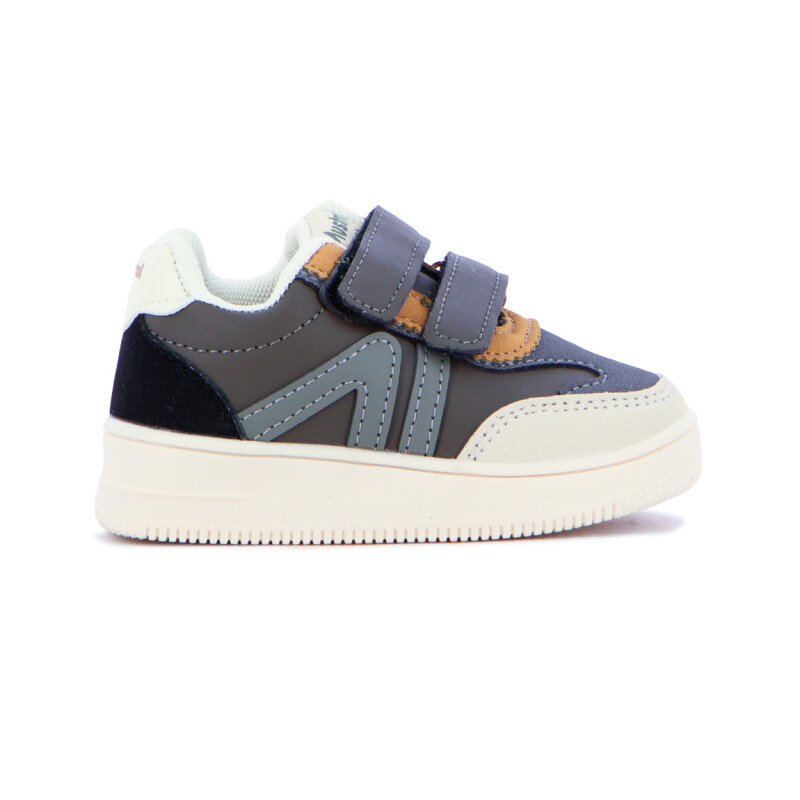 Championes Austral Kids Light Marino Gris Marron-gris