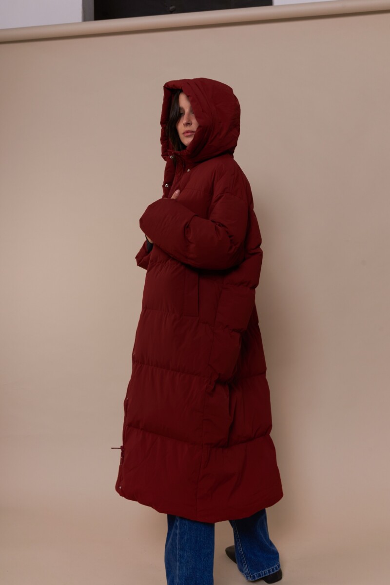Campera Axolote BORDO