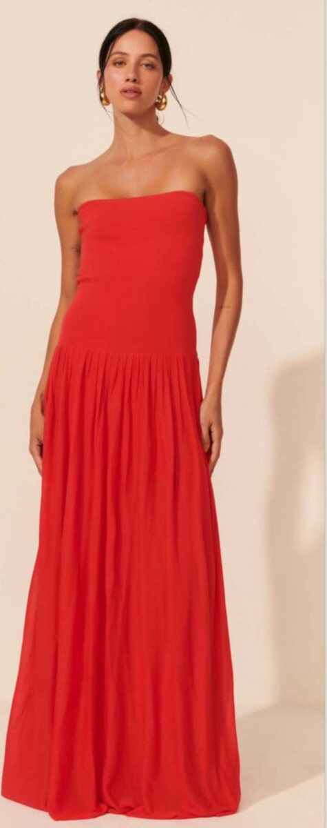 Vestido Rosana - Rojo 