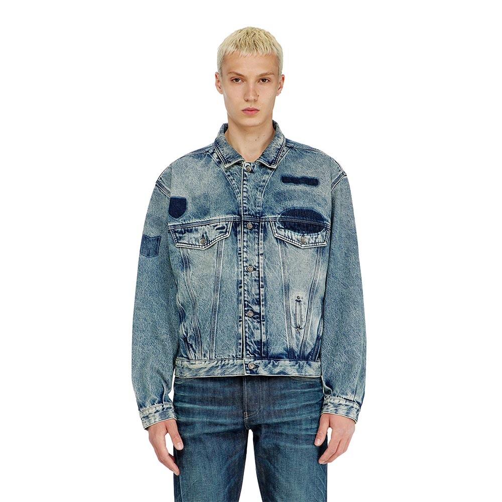 Chaqueta Denim Para Unisex D-Denver-S2 Azul medio