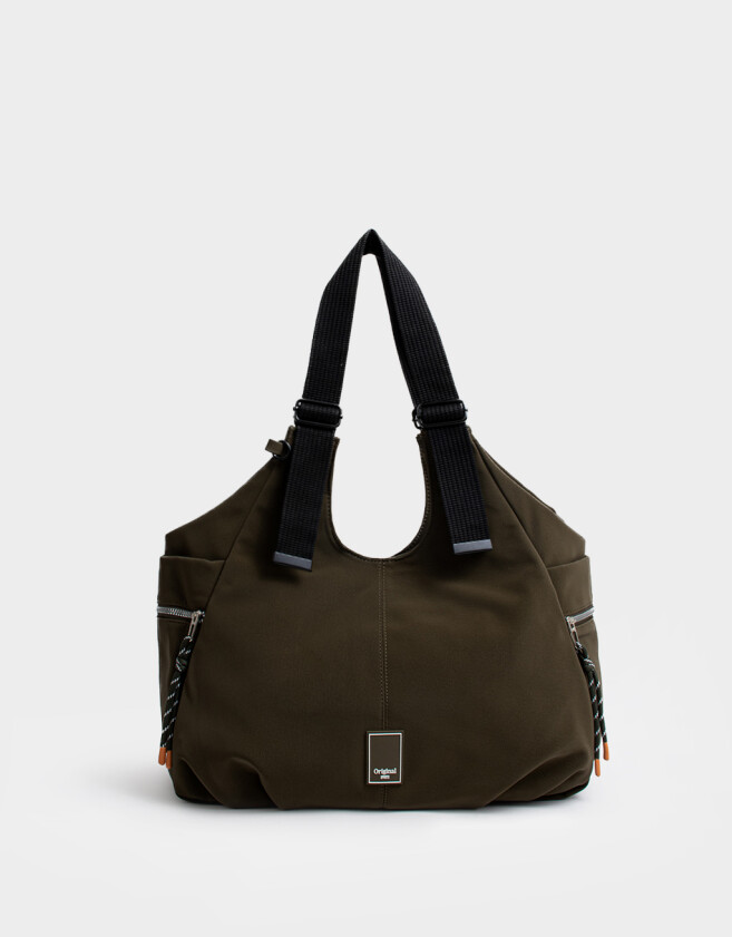Shopper Carteras De Mano - Verde Kaki