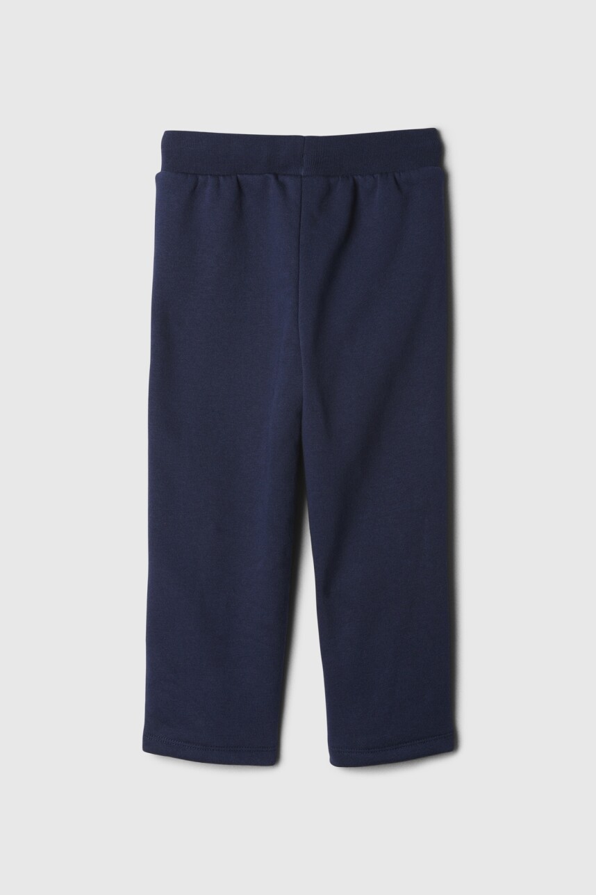 Pantalón Deportivo Logo Gap Recto Toddler Niño Tapestry Navy