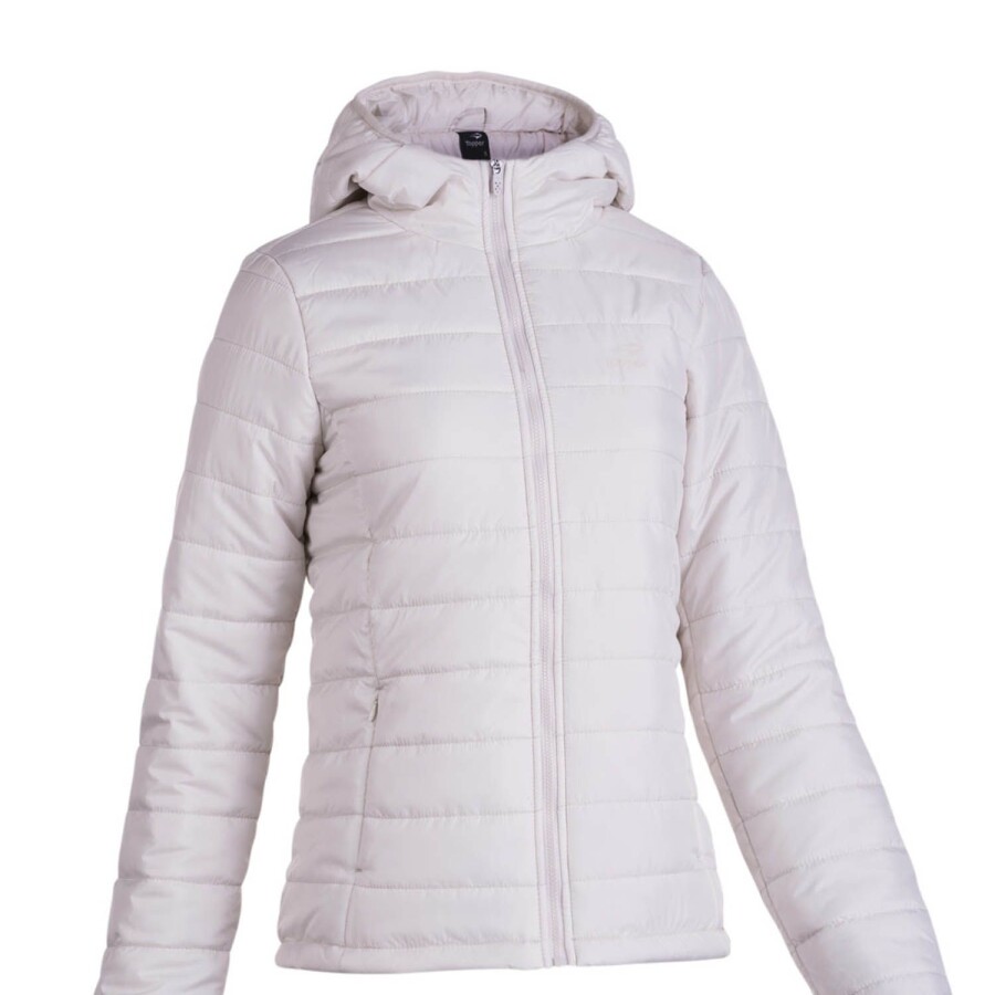 Campera de Mujer Topper Wns Beige Natural