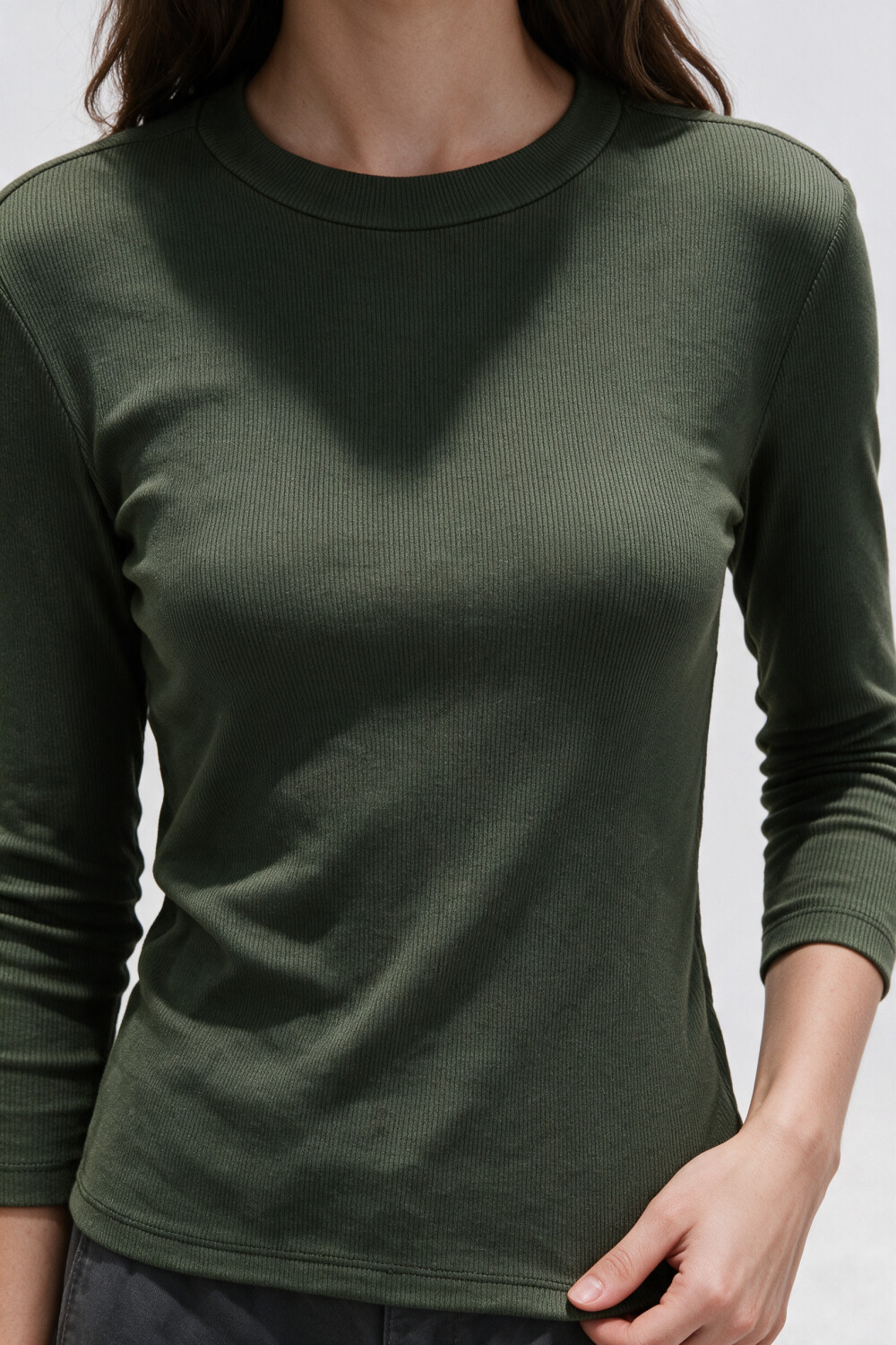 Remera Hanoir Verde Oliva