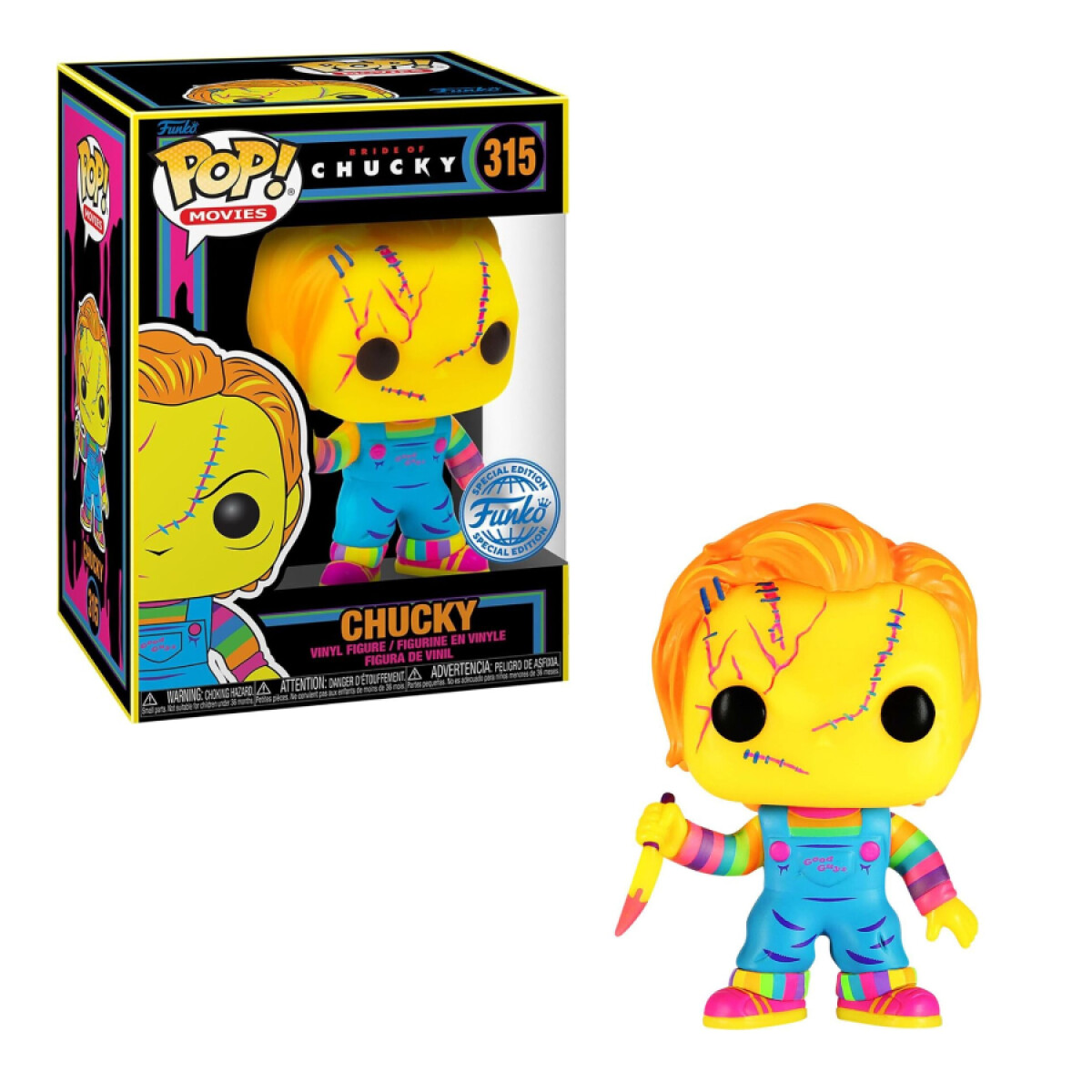 Chucky • Bride Of Chucky [Exclusivo - Black Light] - 315 