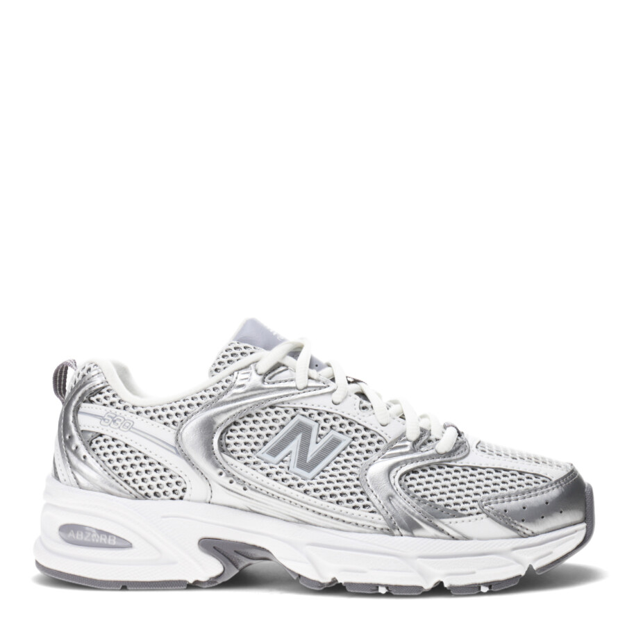 Championes de Mujer New Balance 530 Gris Metalizado
